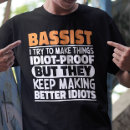 Search for jazz band tshirts Bassist