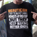 Search for beautician tshirts Aesthetician