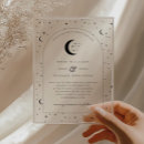 Search for celestial wedding invitations Moon and stars