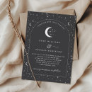 Search for celestial invitations Moon and stars