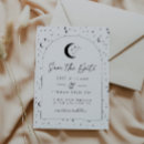 Search for celestial save the dates Moon and stars