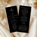 Search for outline wedding programs Elegant