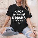 Search for k pop lover tshirts Korean