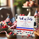 Search for patriotic invitations Minimalist