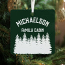 Search for camping christmas tree decorations Cabin