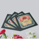 Search for art nouveau business cards Retro