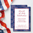 Search for modern 4th of july invitations Patriotic