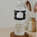 Search for black and white small wedding water bottle labels For her