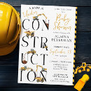 Search for dump truck baby shower invitations Modern