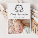 Search for floral birth announcement cards Classic