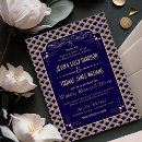 Search for art deco rehearsal dinner invitations Gatsby
