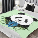 Search for panda bear blankets Blue