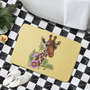 Search for giraffe bath mats Wildlife