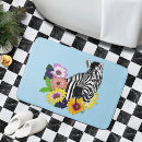 Search for zebra bath mats White
