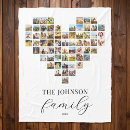 Search for photo family blankets Elegant