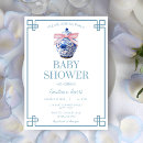Search for chinese baby shower invitations Chinoiserie