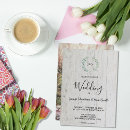 Search for rustic watercolor wedding invitations Wood