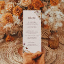Search for bridal shower menus Bohemian