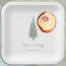 Search for white christmas tree plates Green and white