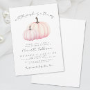 Search for october baby shower invitations A little pumpkin