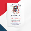 Search for bulldog invitations Patriotic