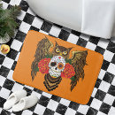 Search for skull bath mats Orange