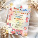 Search for fire engine birthday invitations Firefighter