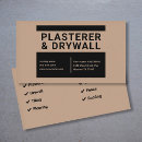 Search for plasterer business cards Drywall