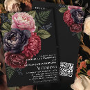Search for dramatic wedding invitations Botanical