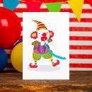 Search for clown invitations Colourful