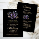 Search for purple and gray wedding invitations All in one