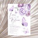Search for love in bloom invitations Modern