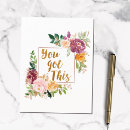 Search for positive saying postcards Floral