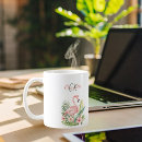 Search for flamingo monogram mugs Pink