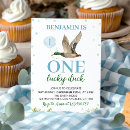 Search for duck hunting birthday invitations Watercolor