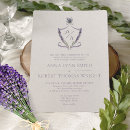 Search for lavender sage wedding invitations Botanical