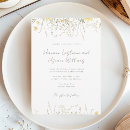 Search for simple wildflower wedding invitations Minimalist