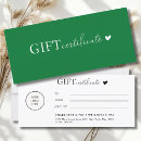 Search for green hearts postcards Trendy