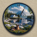 Search for cottage clocks Peaceful