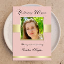 Search for photo 70th birthday invitations Script