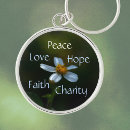 Search for faith hope love key rings Inspirational