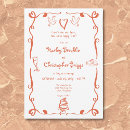 Search for retro wedding invitations Scribble