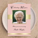 Search for rose gold 80th birthday invitations 80 years old