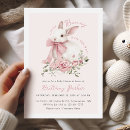 Search for little bunny invitations Easter