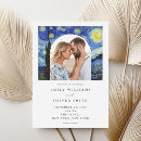 Search for starry night wedding invitations Elegant