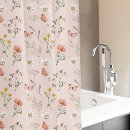 Search for peach coral shower curtains Flowers