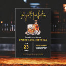Search for men birthday invitations Typography