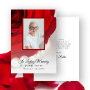 Search for in loving memory red roses cards For her