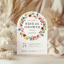 Search for love pattern invitations Floral