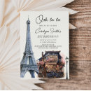 Search for paris birthday invitations Paris tea party